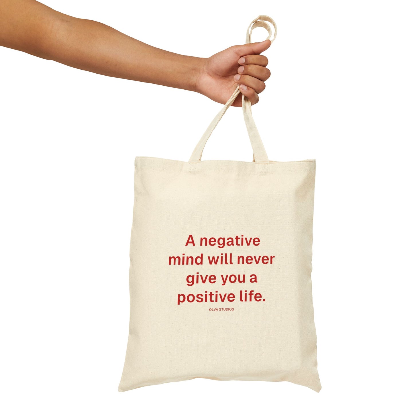 Anti Negativity Tote Bag