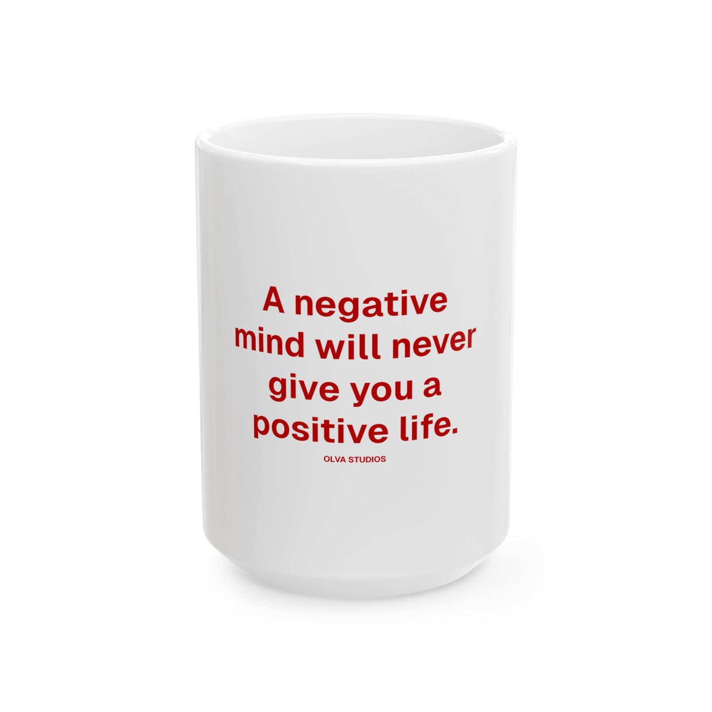 Anti Negativity Ceramic Mug