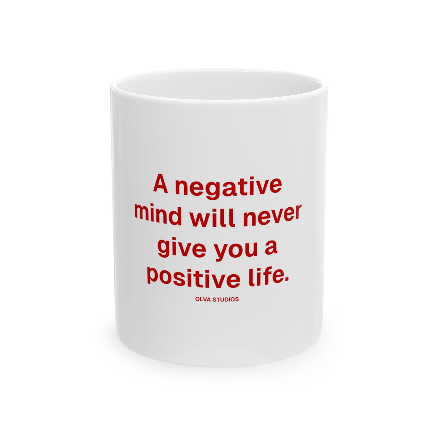 Anti Negativity Ceramic Mug